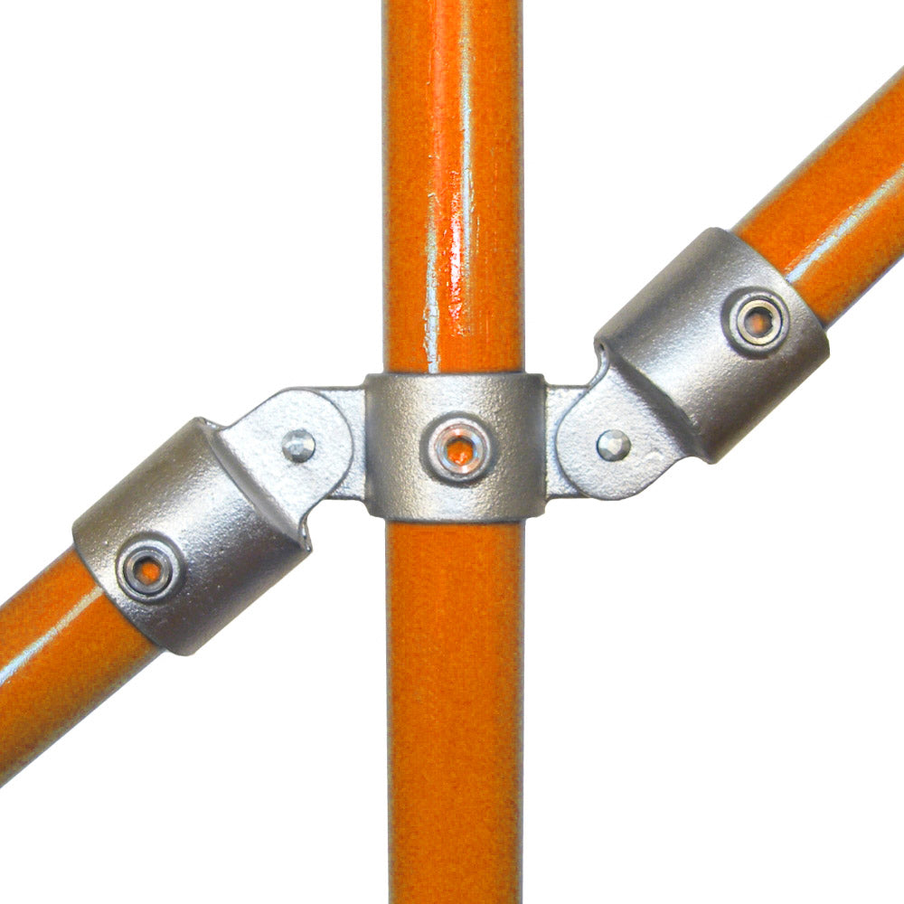 D48-167 Post to Rail Adjustable Angle Connector, Straight