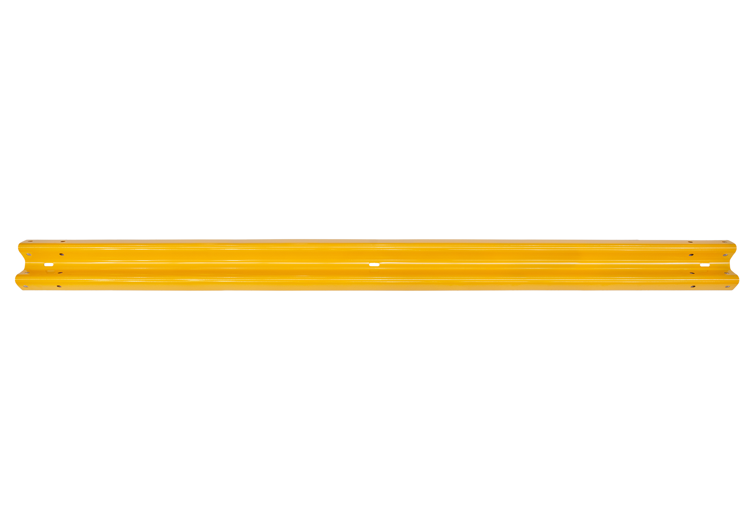 7.5 Ft Guardrail Yellow Post
