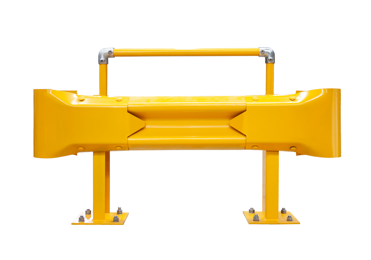 1m Guardrail kit yellow with handrail