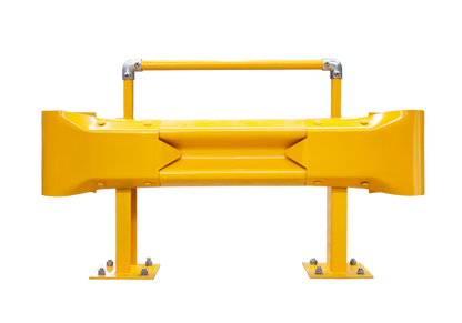 1m Guardrail kit yellow with handrail