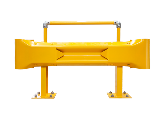 1m Guardrail kit yellow with handrail