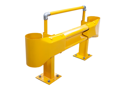 1m Guardrail kit yellow with handrail