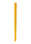 1000mm 40NB Handrail Pipe Yellow