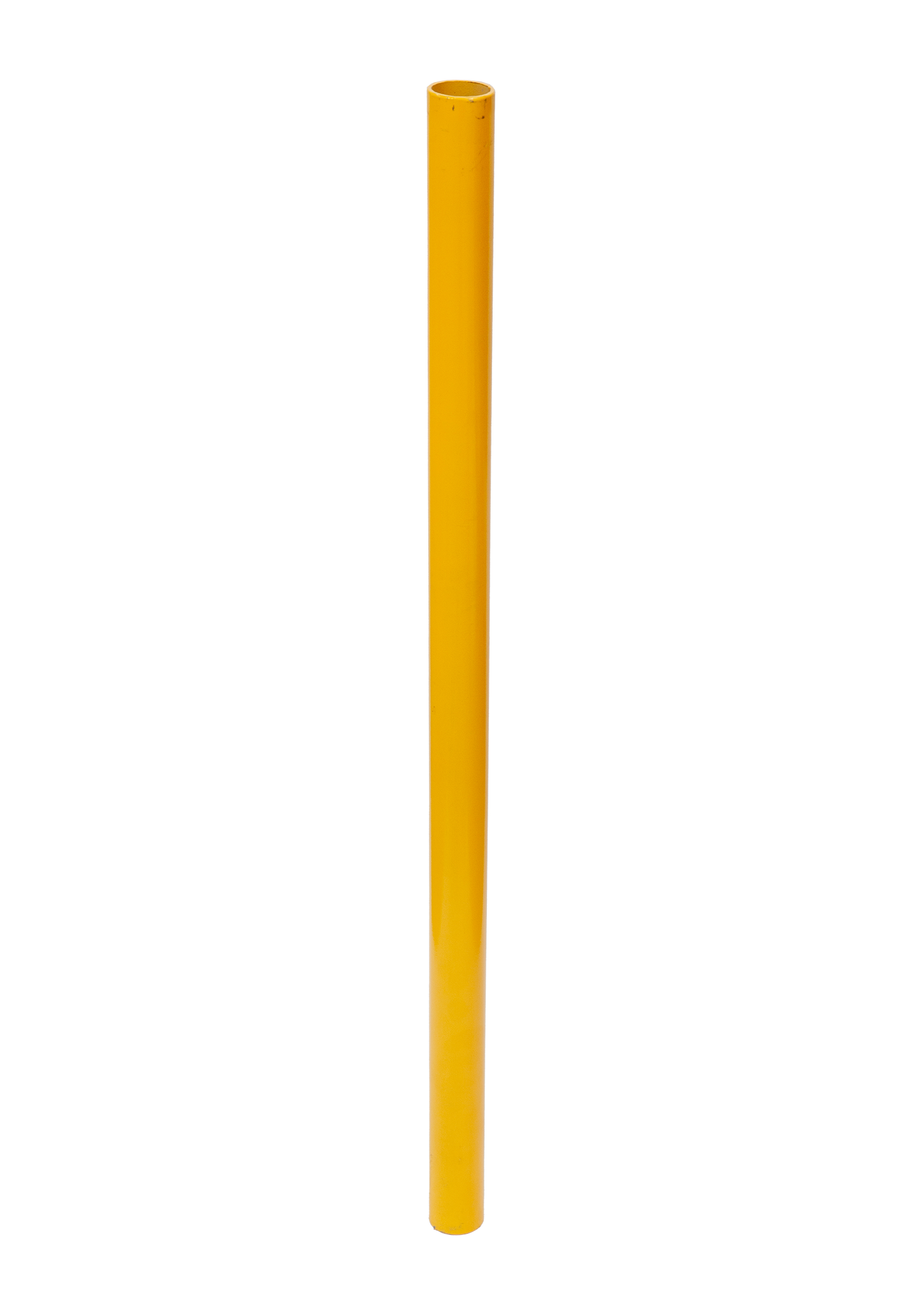 1000mm 40NB Handrail Pipe Yellow