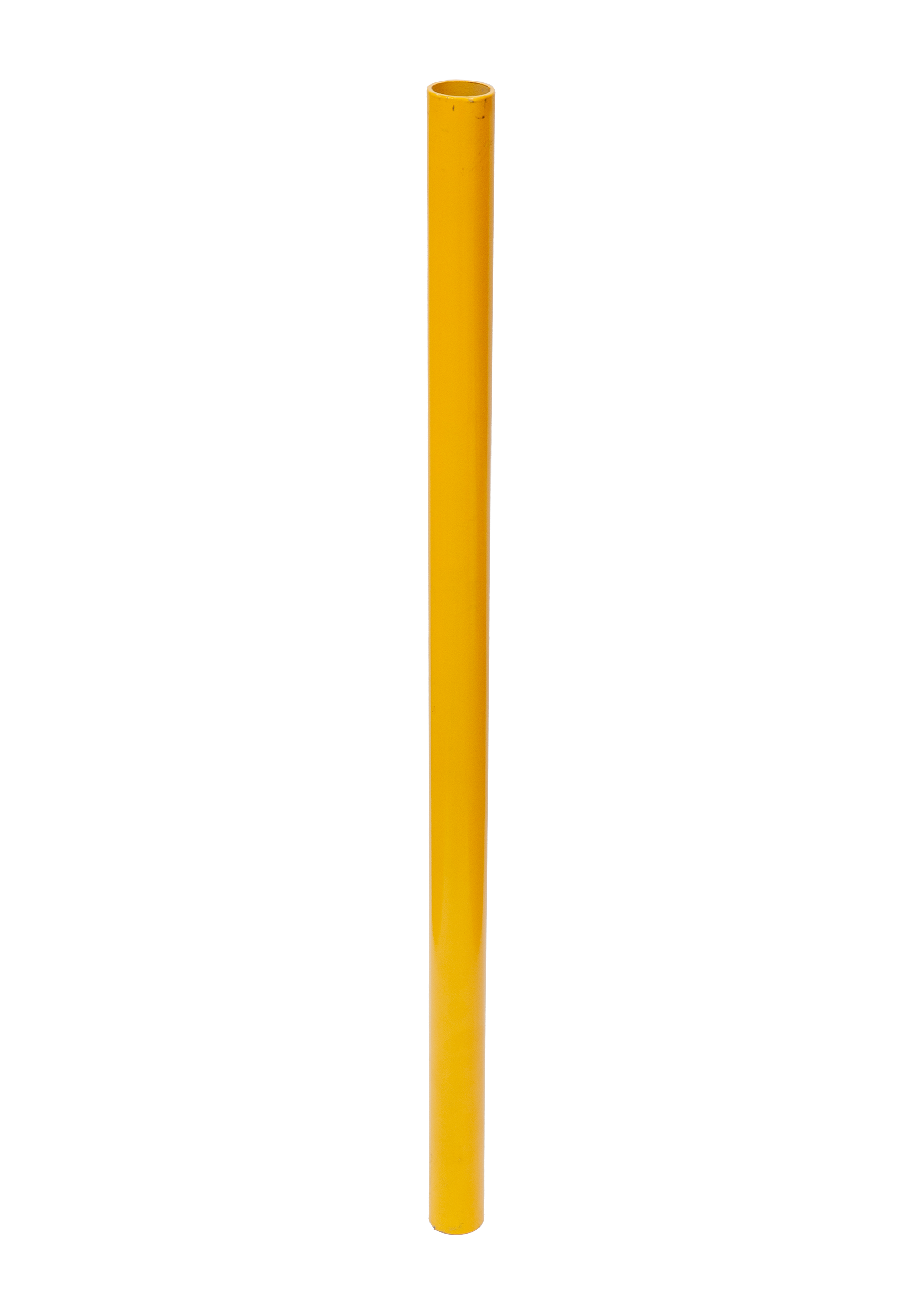 1000mm 40NB Handrail Pipe Yellow