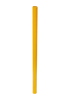 1000mm 40NB Handrail Pipe Yellow