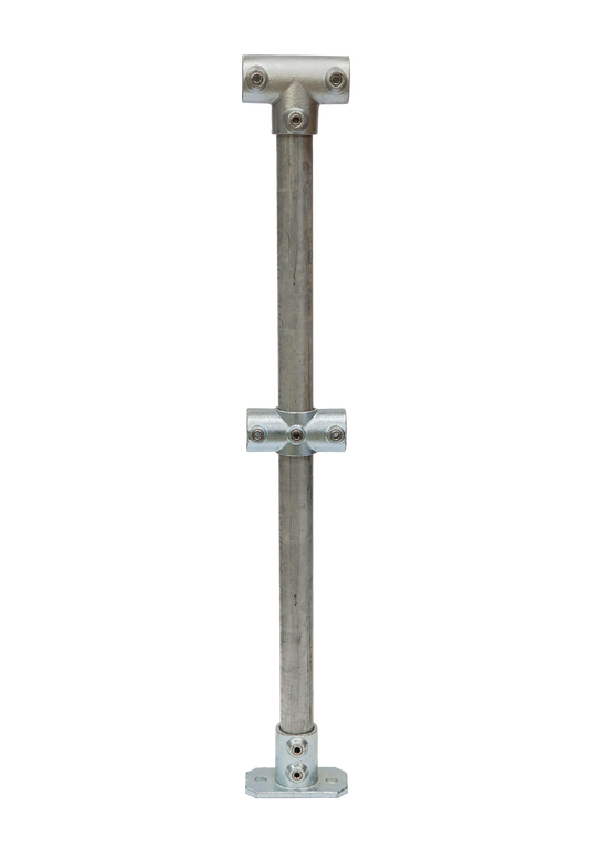 1000mm 40NB Through Stanchion
