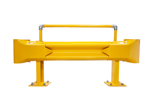 1.5m Guardrail kit yellow with handrail