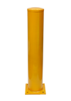 219mm Surface Mounted Bollard Yellow