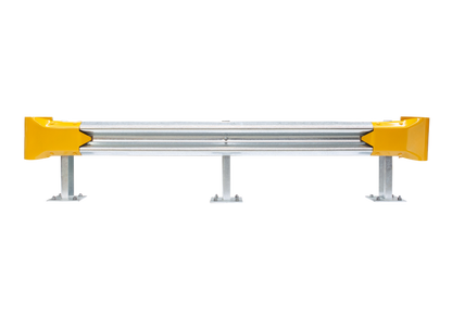 3m Guardrail kit with yellow bullnoses