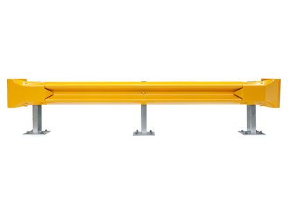 3m Guardrail kit with yellow rail and bullnoses