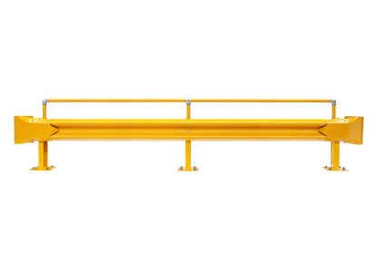 4m Guardrail kit yellow with handrail