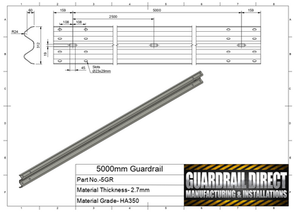 5000mm Guardrail