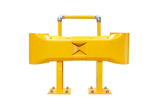 0.5m Guardrail kit yellow with handrail