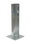700mm Post on Baseplate