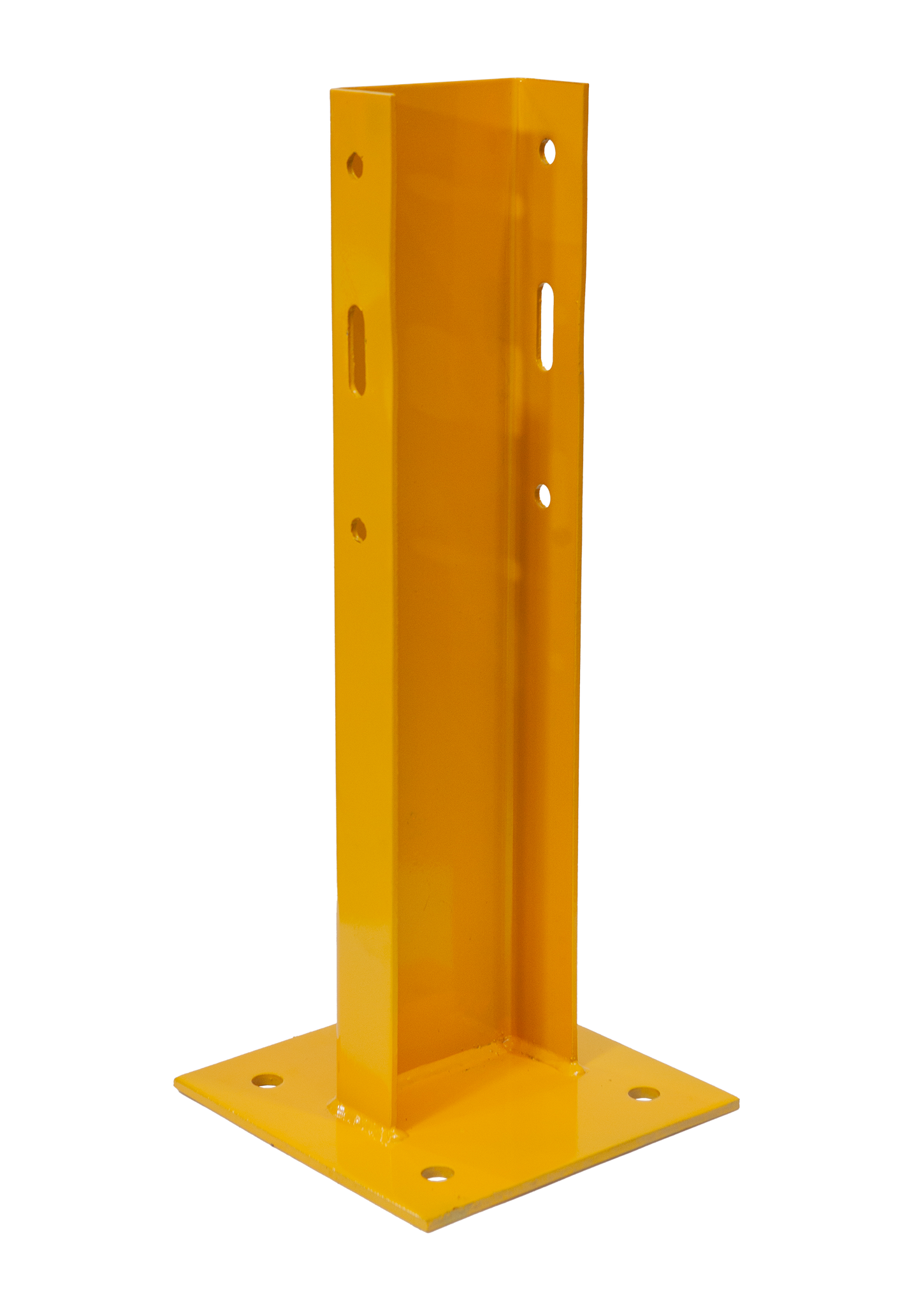 700mm Post on Baseplate Yellow