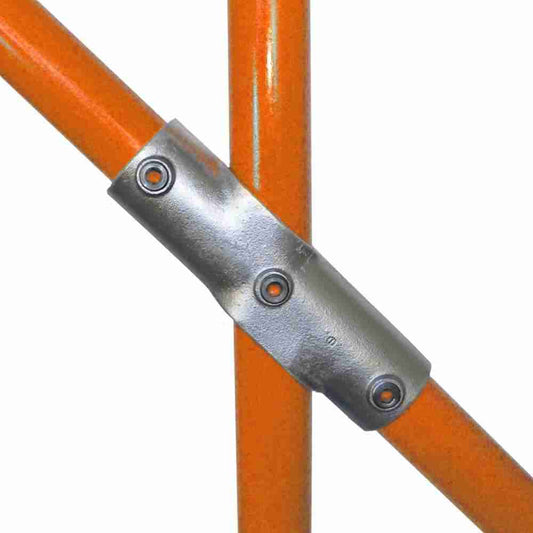 D48-130   Long Cross Adjustable 30-60 Degree Connector