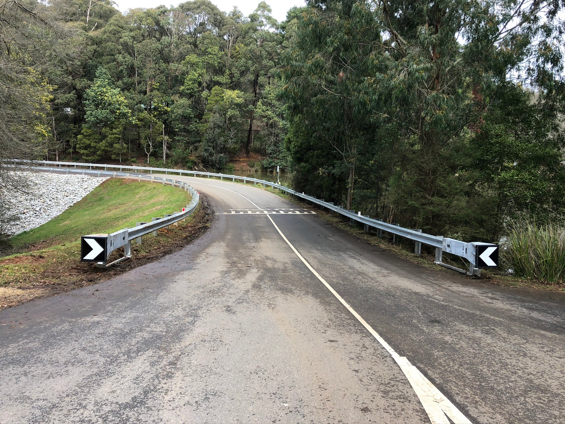 Curved Guardrail