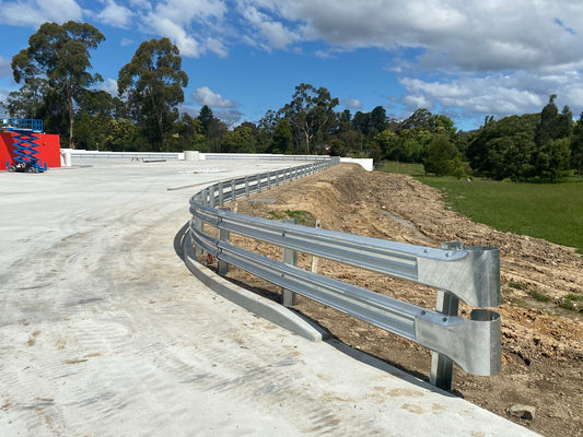 Curved Guardrail