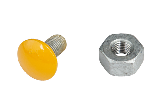 M16x32 HDG Splice bolt 8.8 Yellow