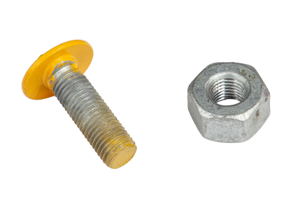 M16x50 HDG Mushroom Head Bolt Yellow