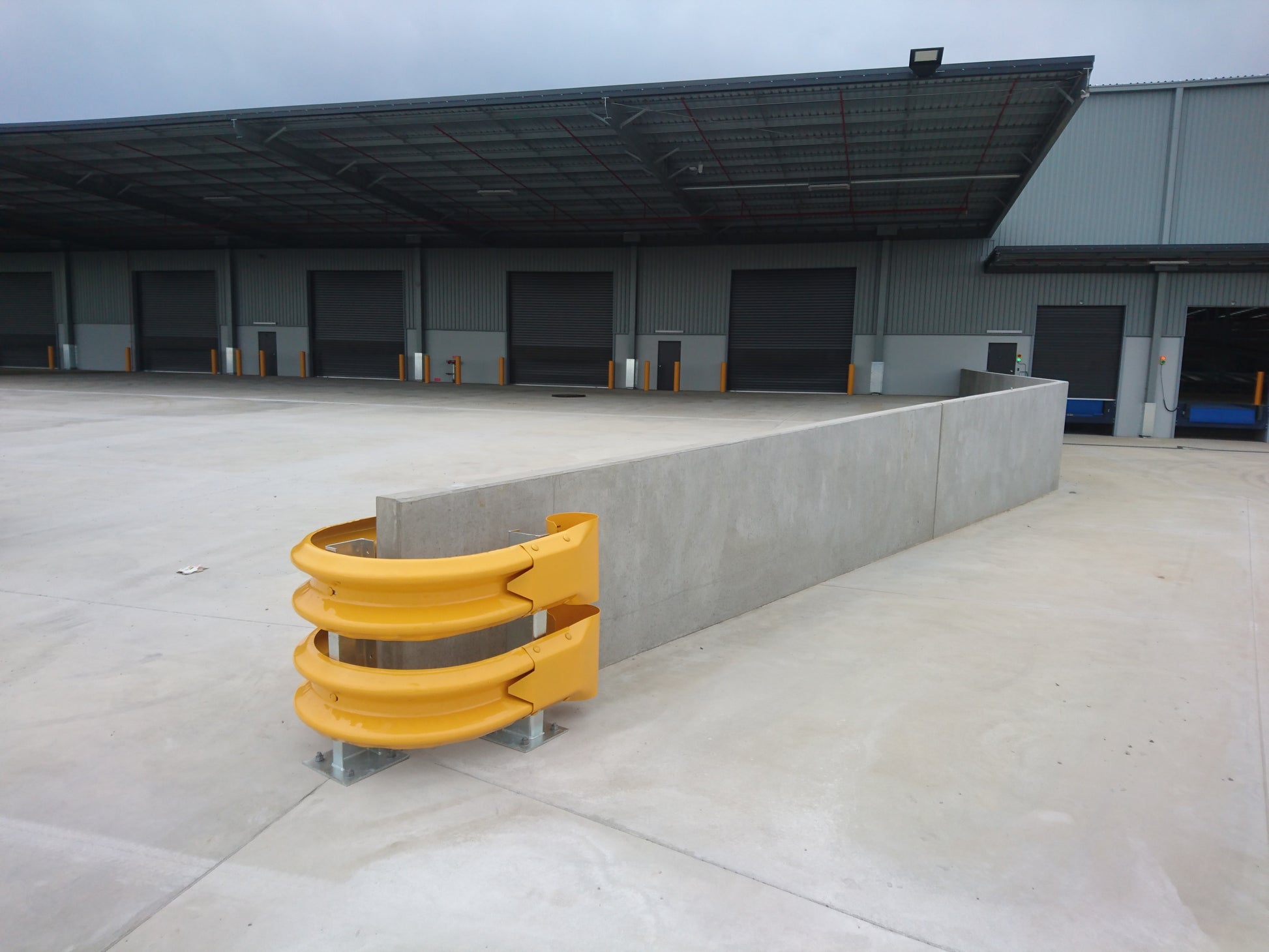 Curved Guardrail