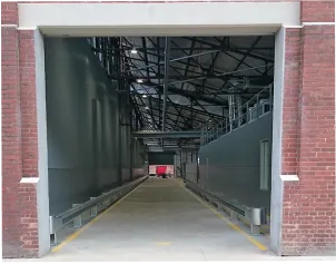 Factory Guardrail in Tram Depot