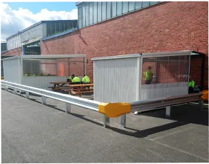 Guardrail Protecting Employees