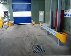 Guardrail Coolroom Protection