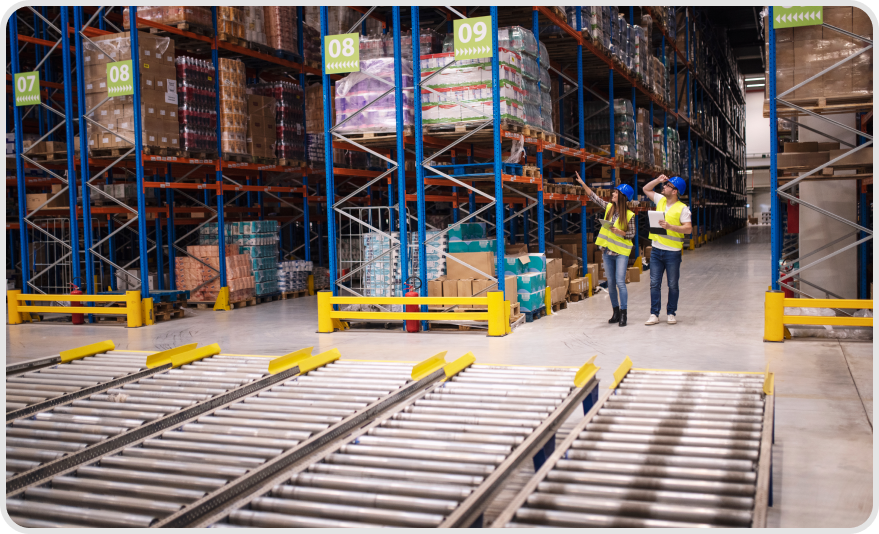 WAREHOUSE GUARD RAILS