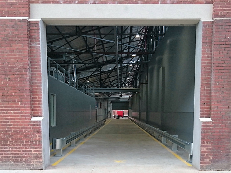 Factory Guardrail in Tram Depot