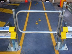 Industrial Guardrail Gate Systems